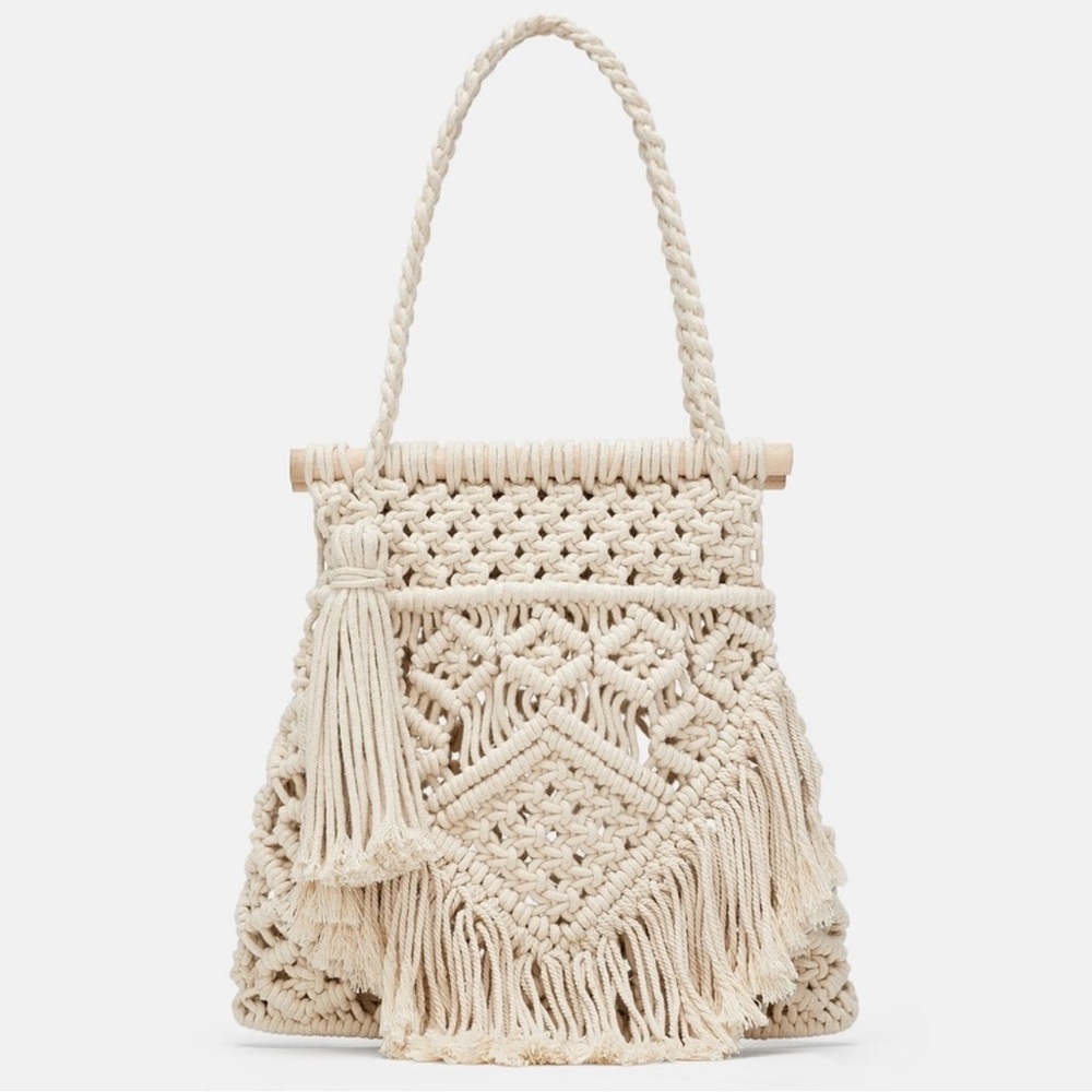 Zara Handmade Woven Macrame handBag